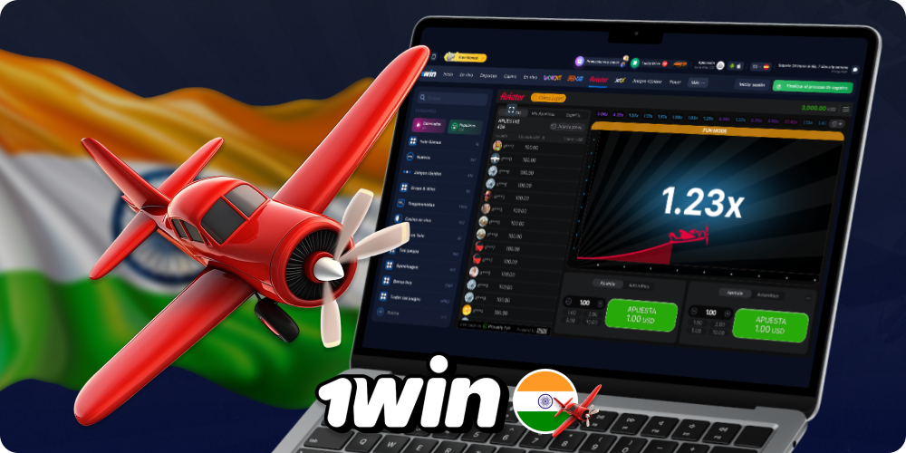 1Win Aviator platform for Indian players